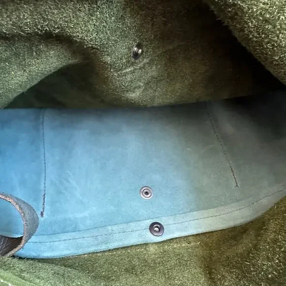 Ebano handmade Italian leather satchel messenger bag - Picture 8 of 16